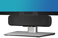 Cyber Acoustics CA-2890 USB Speaker Bar - Stereo Plug & Play, Monitor Clamp, Convenient Controls for PC Mac