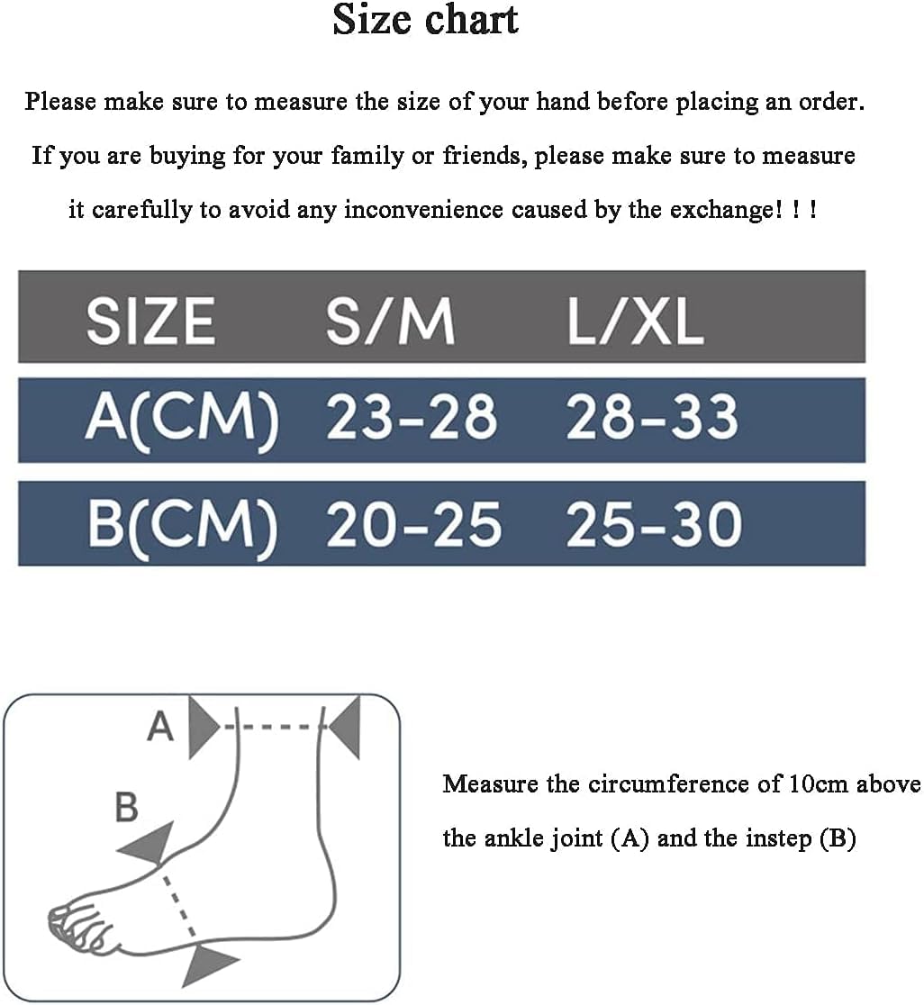 DKULMN Drop Foot Brace, Foot Drop orthosis La Tobillera Inflable es Ajustable,Drop Foot Brace Foot Drop Orthosis Tobillera de Apoyo,Right,S/M