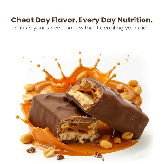 Barra ProtiWise Caramel Nut alta proteína pack 2 miniatura 3