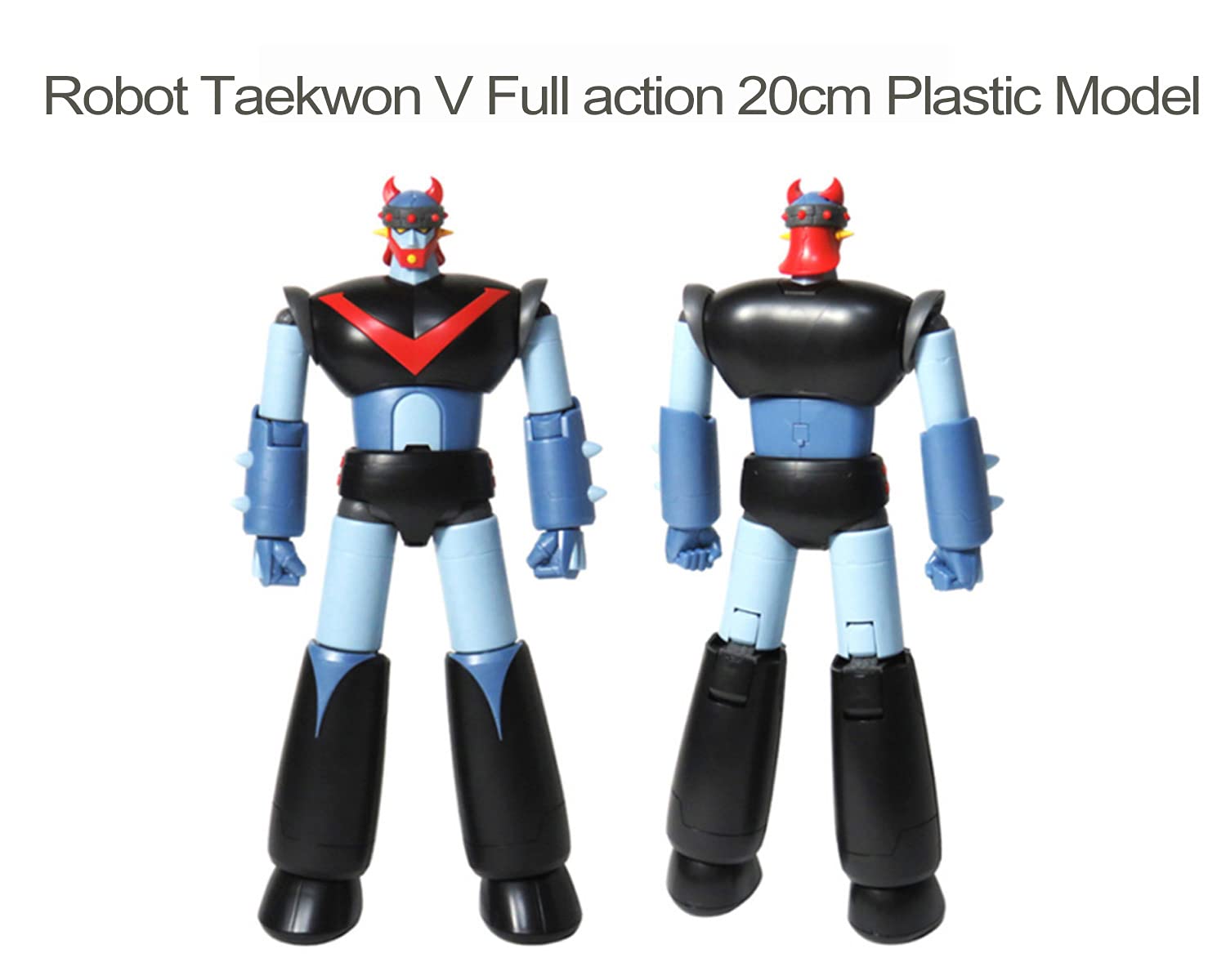 Amazon.com: Robot Taekwon V Full Action 20cm Plastic Model Kit