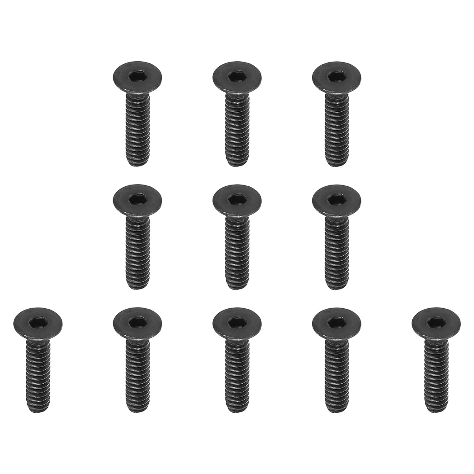 PATIKIL #6-32 x 5/8 Inch Flat Head Socket Cap Screws