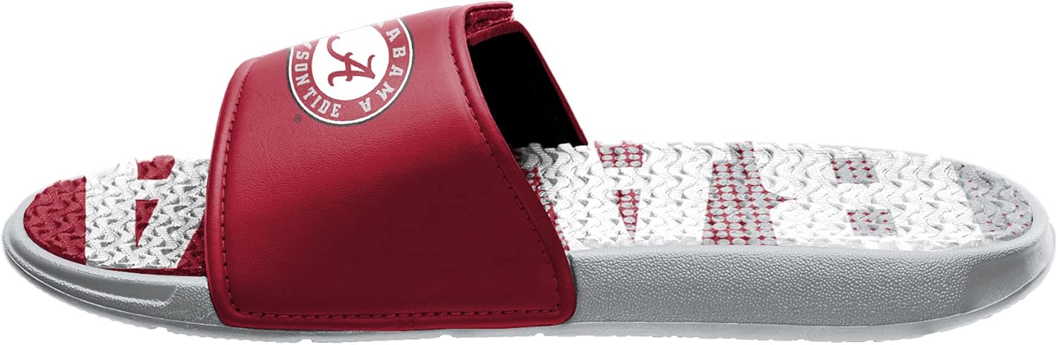 FOCO Mens Ncaa College Team Logo Athletic Sport Shower Flip Flop Gel Slides SANDAL, Gradient Wordmark, 7-8 US - Image 4