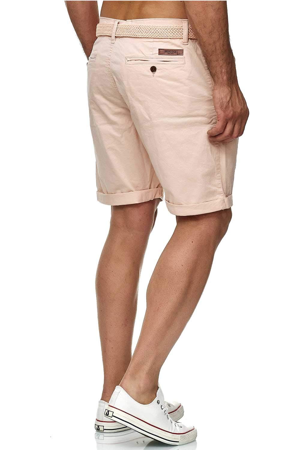 Indicode Conor Pantalones cortos de algodón para hombre