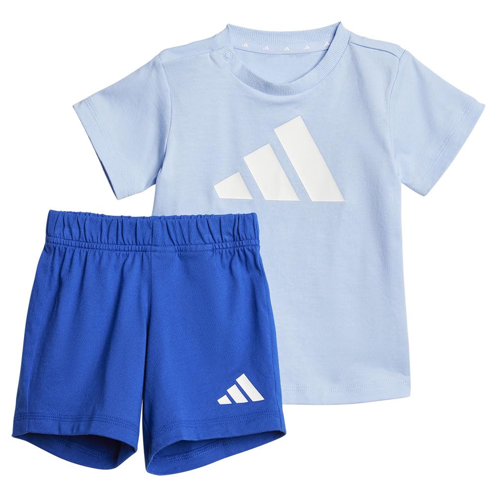 Adidas Unisex Infant Bleu Baby Tracksuit Essentials
