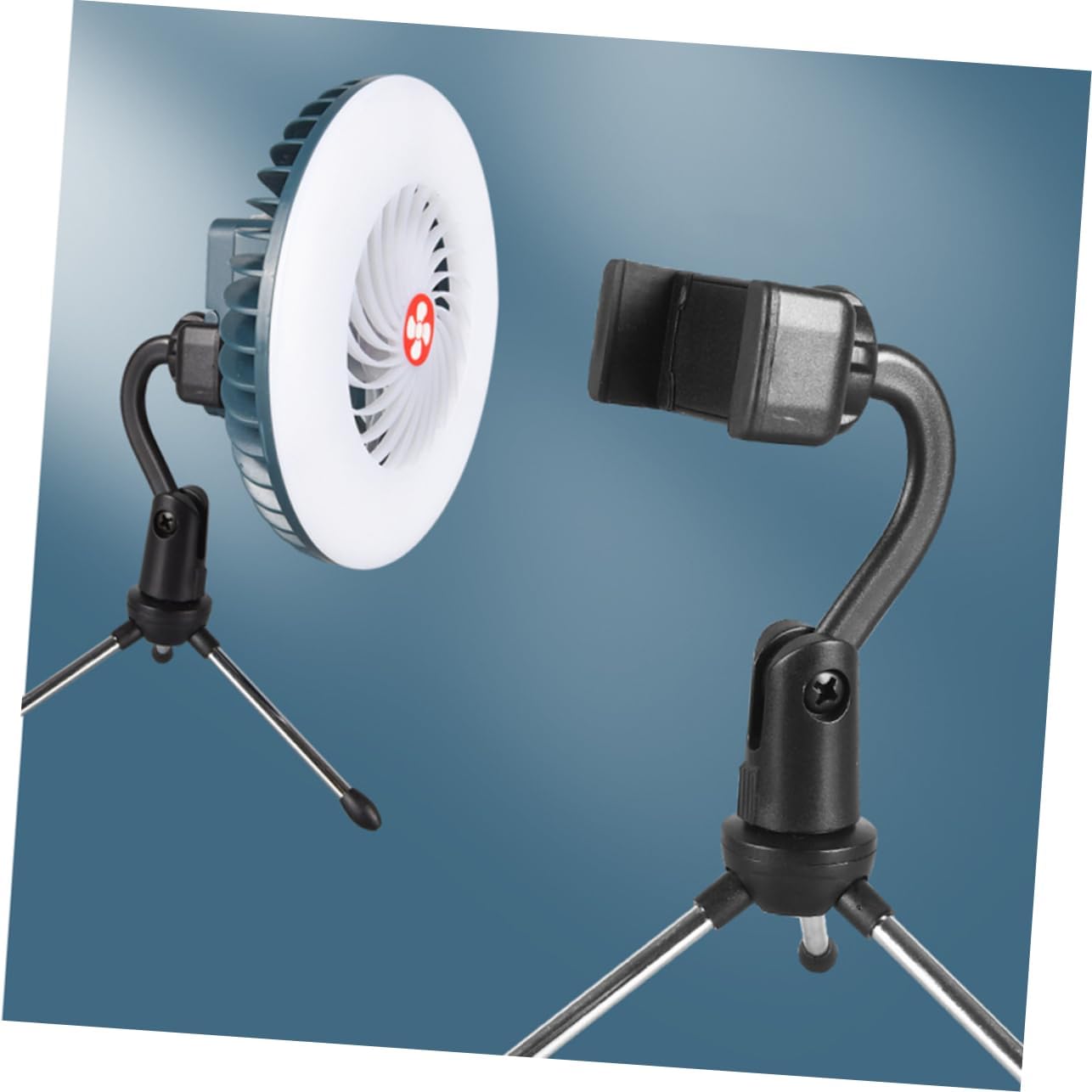 BESPORTBLE USB Charging Tent Camping Light and Fan with Hanging Hook Portable Led Lamp for Outdoor Use Multi-Function Battery Operated Lighting for Tents Travel and Emergencies