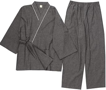 Fancy pumpkin men's kimono dress
