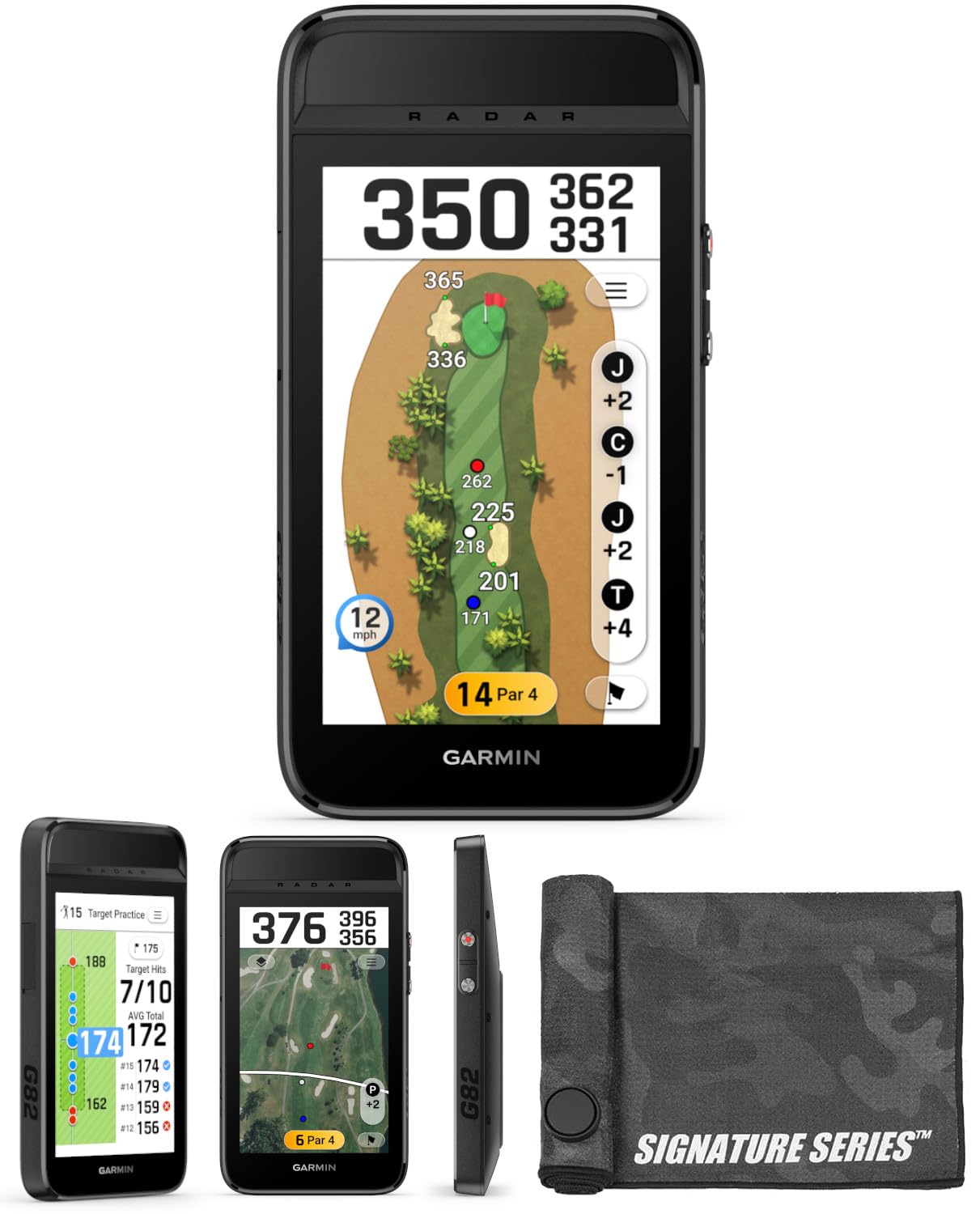 Approach G82 Portable Golf Launch Monitor | Premium GPS Handheld, Large 5" Color Touchscr…