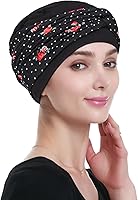 Vista 14 de Alnorm Gorro de quimioterapia, sombrero de viscosa para mujer, turbante para la cabeza para mujer