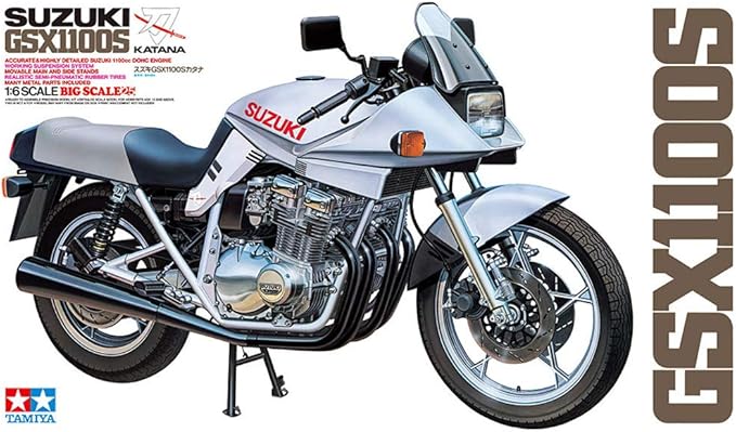 タミヤ 1/6 オートバイシリーズ No.25 スズキ GSX 1100S カタナ プラモデル 16025