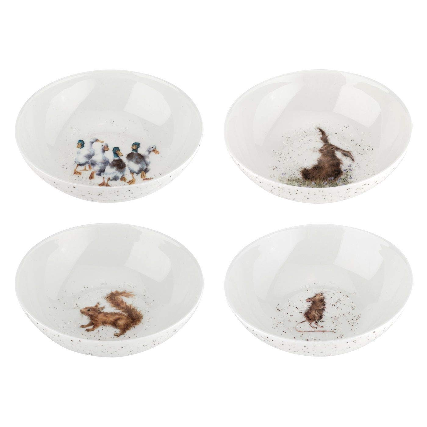 Royal Worcester Wrendale Designs 16-częściowy zestaw naczyń stołowych