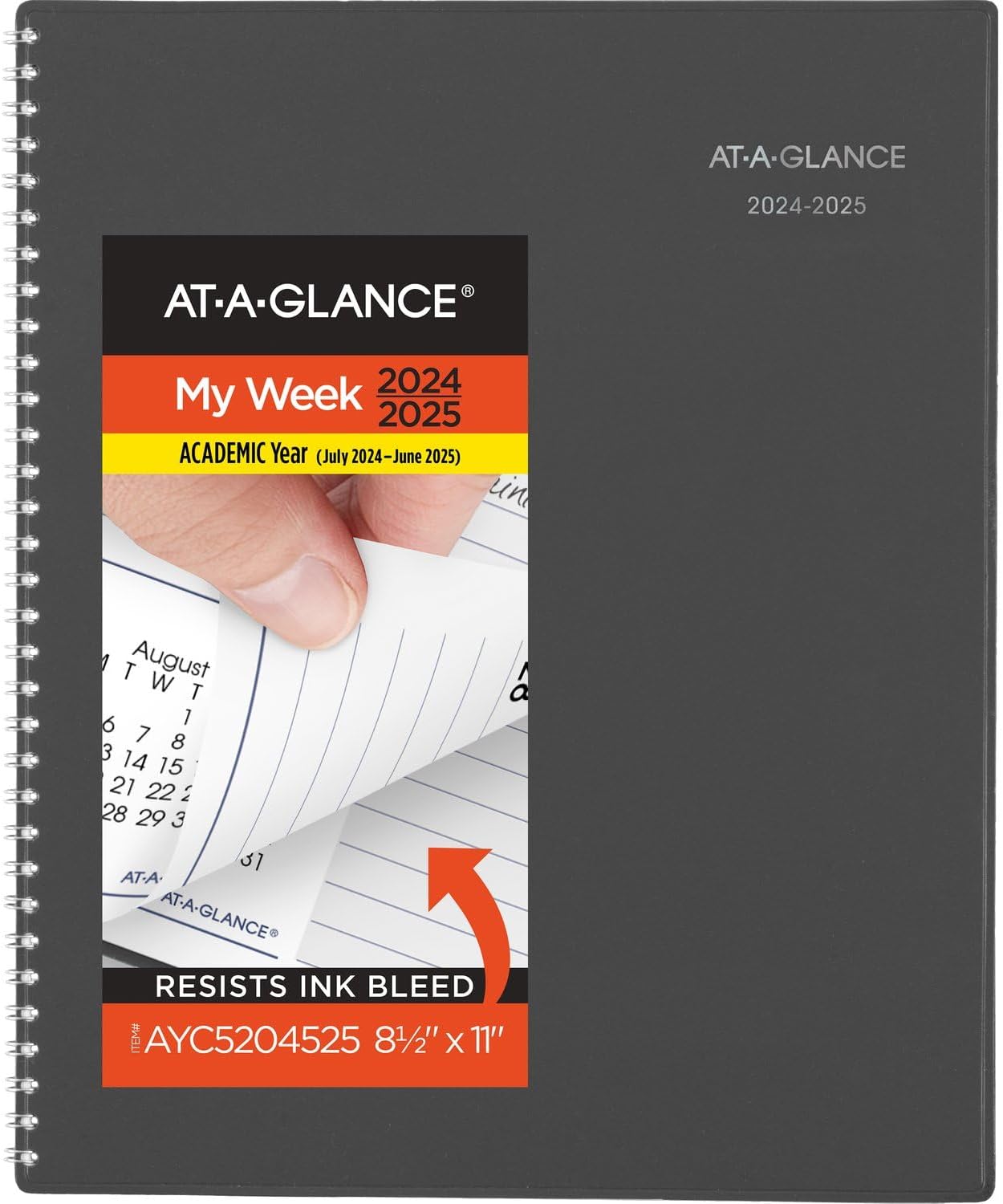 AT-A-GLANCE 2024-2025 Planner, Weekly & Monthly Academic Appointment Book