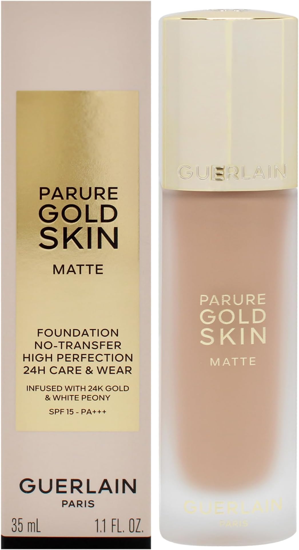 – Parure Gold Skin Matte Foundation 3W