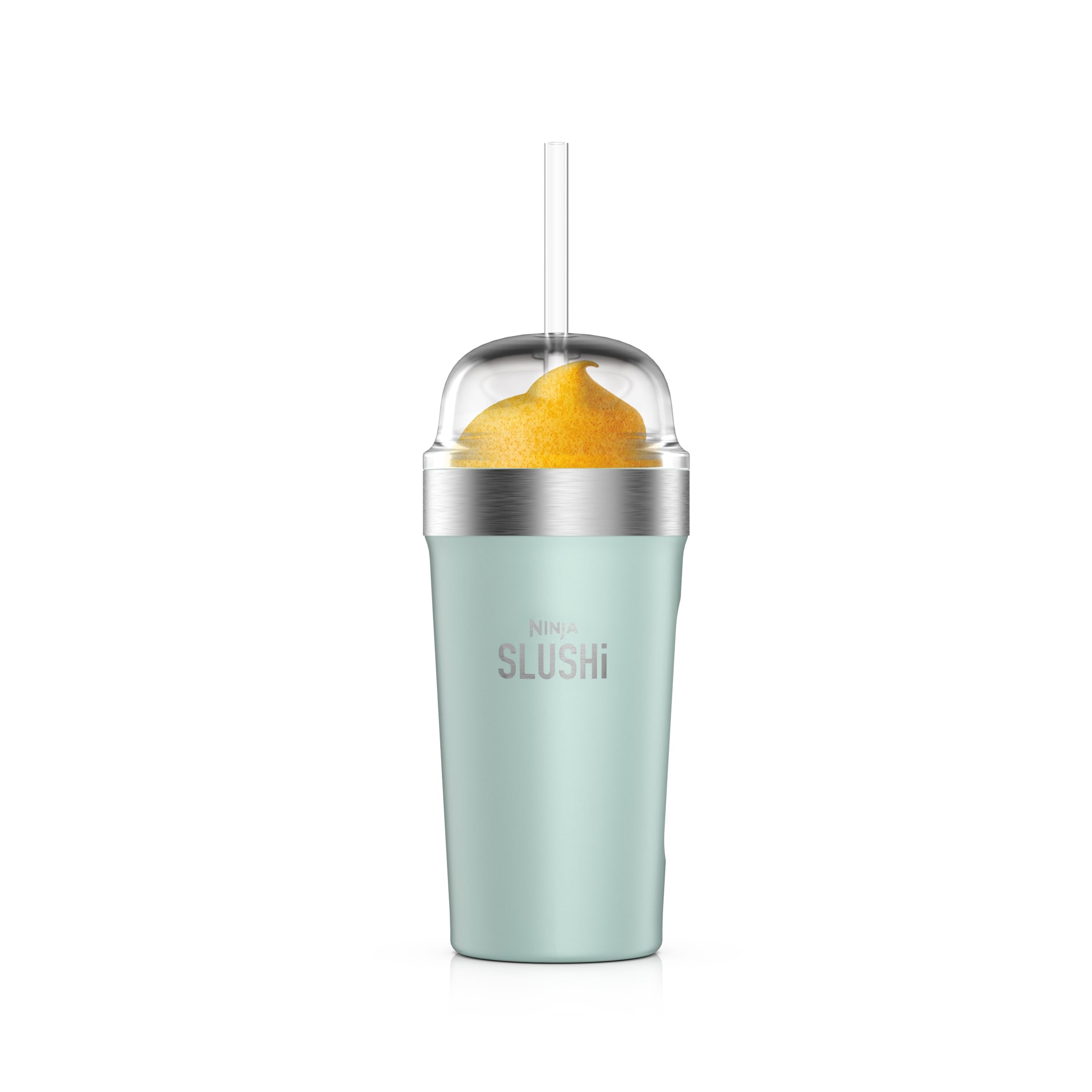 Ninja SLUSHi 473ML Insulated Bubble Cup with Lid & Straw, Official SLUSHi Accessory, Sea Glass, XSKBBLSGEUK