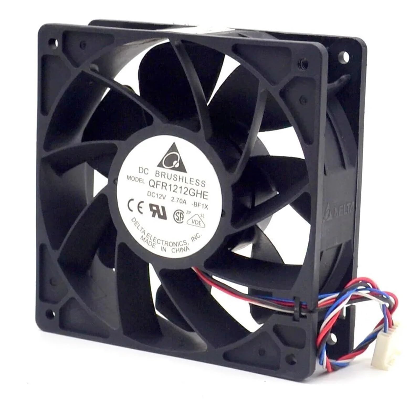 1PCS QFR1212GHE 12V 2,70 A 12038 120MM 12CM 6000RPM Server Lüfter Kühlung