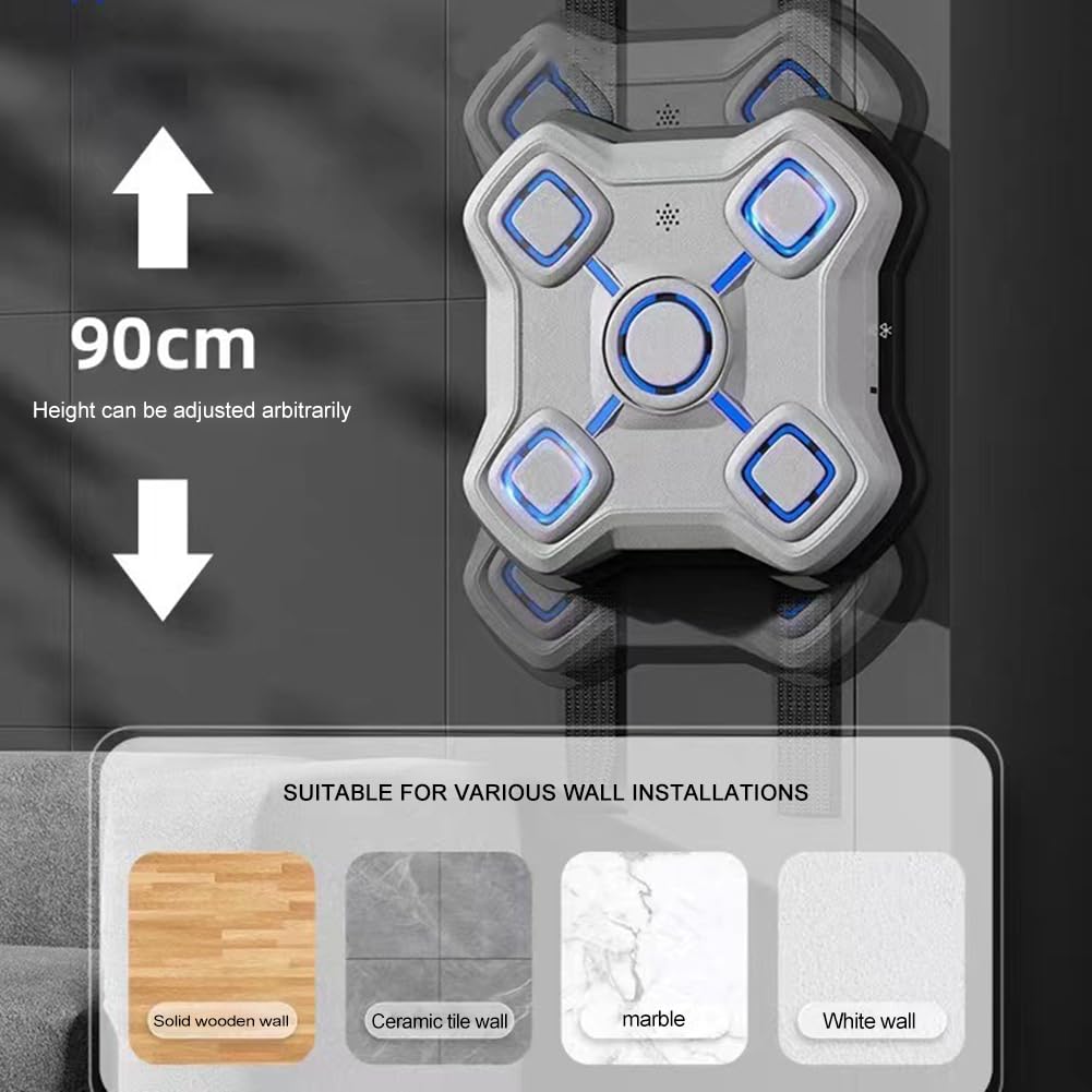 Music Boxing Machine, Musica elettronica Boxing Machine, Musica elettronica da parete Attrezzatura per l'allenamento, Divertimento elettronico intelligente Bluetooth montato a parete Boxing Tr