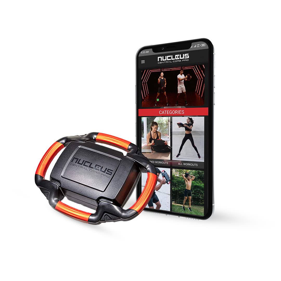 Nucleus Core Pro Home Workout Equipment For Women & Men - Hand-Held Core Workout Equipment For The Ultimate HIIT Workout for Weight Loss and Building Muscle