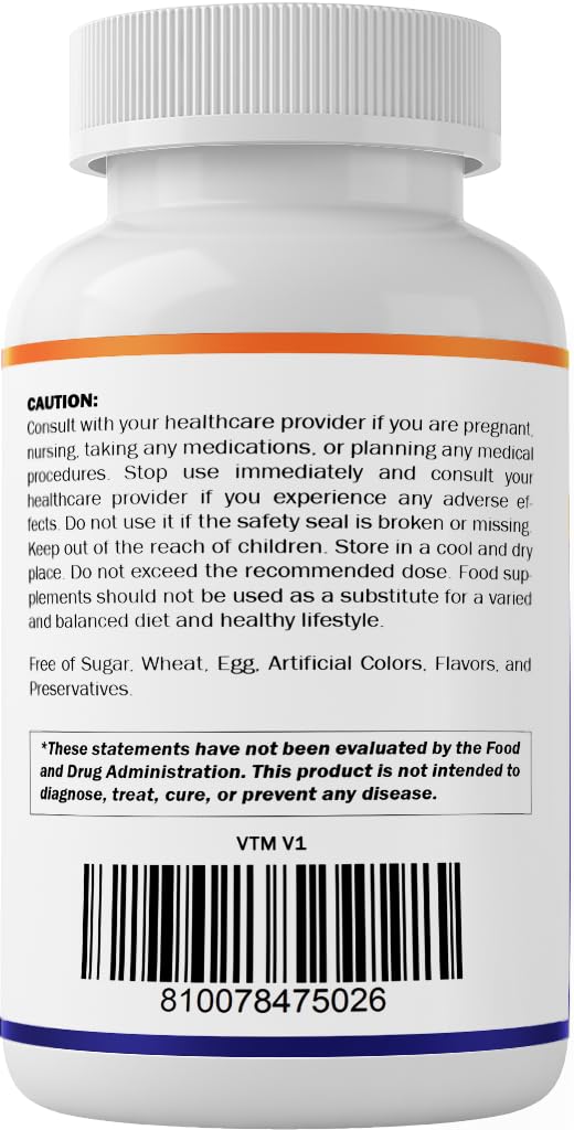 Vitamatic Astragalus – 10:1 Plant-Based Botanical Extract Capsules – Vegetarian, Non-GMO, Gluten-Free – Concentrated Herbal Supplement – 200 Count — Amazon image 8