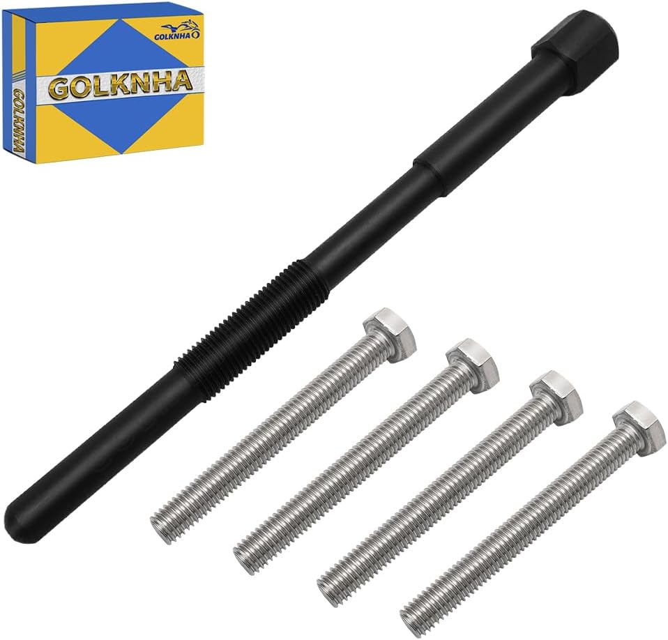 Primary & Secondary Drive Clutch Puller Tool for Can-Am Commander, Outlander, Renegade, Maverick (Included Bolt) M14x1.5 & M8x1.25x70