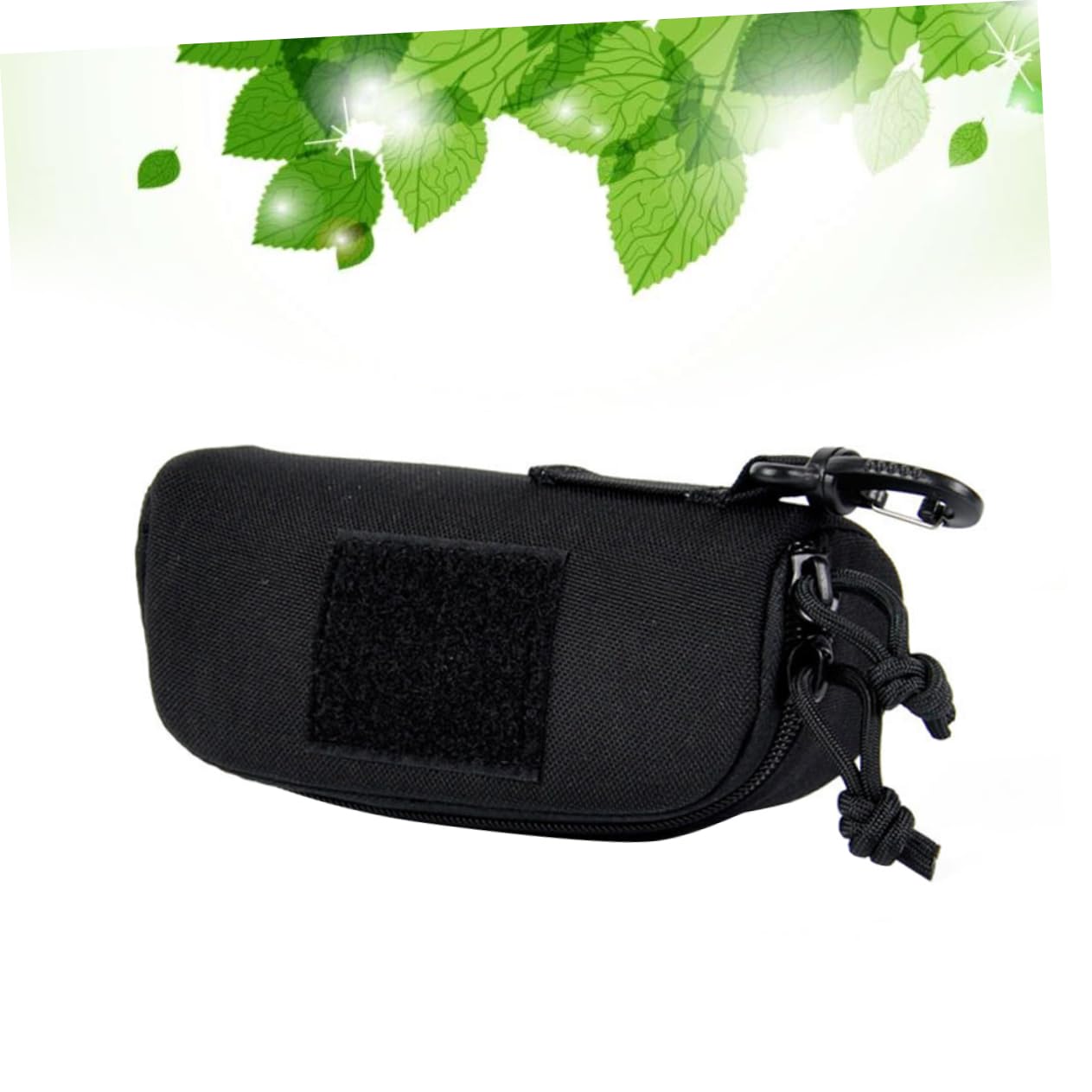 3stücke Portables Brillenetui Aus Strapazierfähigem Für Outdoor-einsatz Schutztasche Für Sonnenbrillen Und Brillen Schwarz
