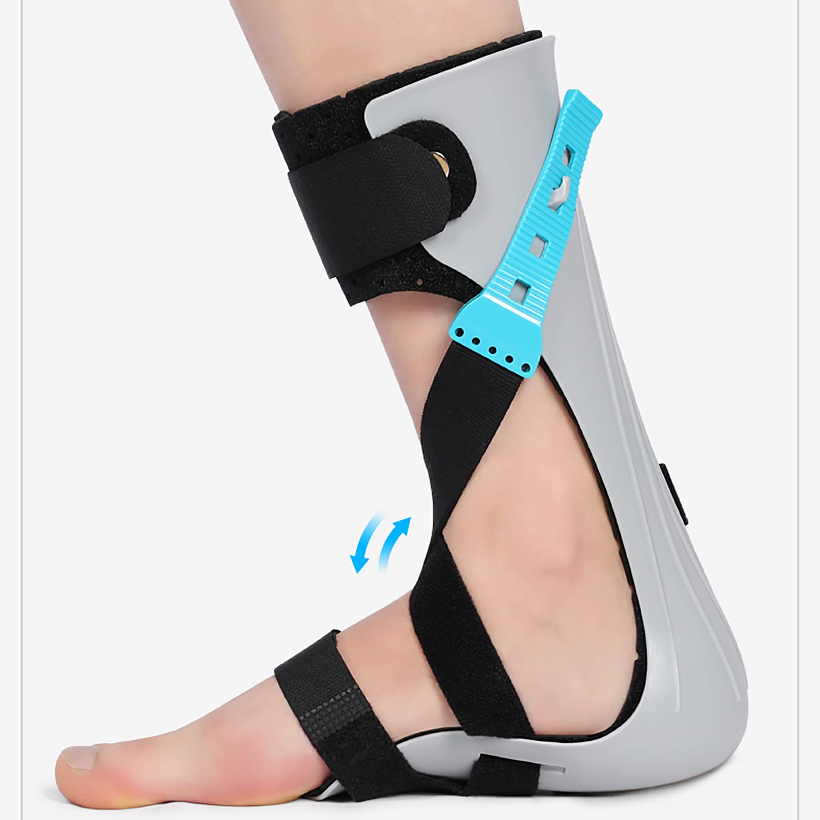 sdneNest Tobillera ortopédica para corrección de varus, valgus, fijación de caída de pie, estabilizador de pie, lett-M