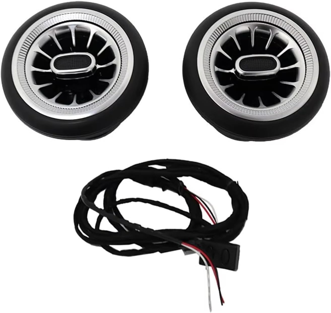 Ac Vent Outlet Grille for Jimny Jb64 Jb74 Led Front Ac Air Condition Vent Outlet Turbo Trim 16 Colors with Harness