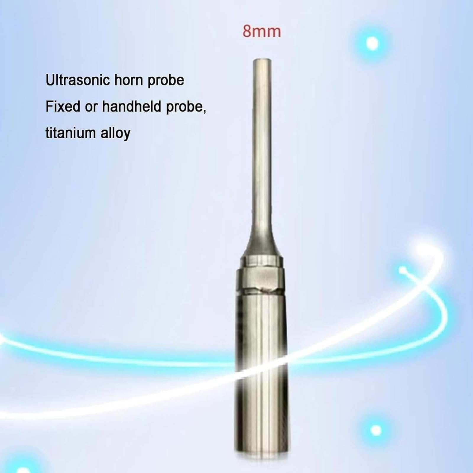 1000 W Ultraschall-Zelldisruptor-Homogenisator, 20 kHz Hand-Schallgerät mit 8 mm Sonde, 2000 ml Kapazität, für Biologie, Optik, Schmuck, Luft- und Raumfahrt