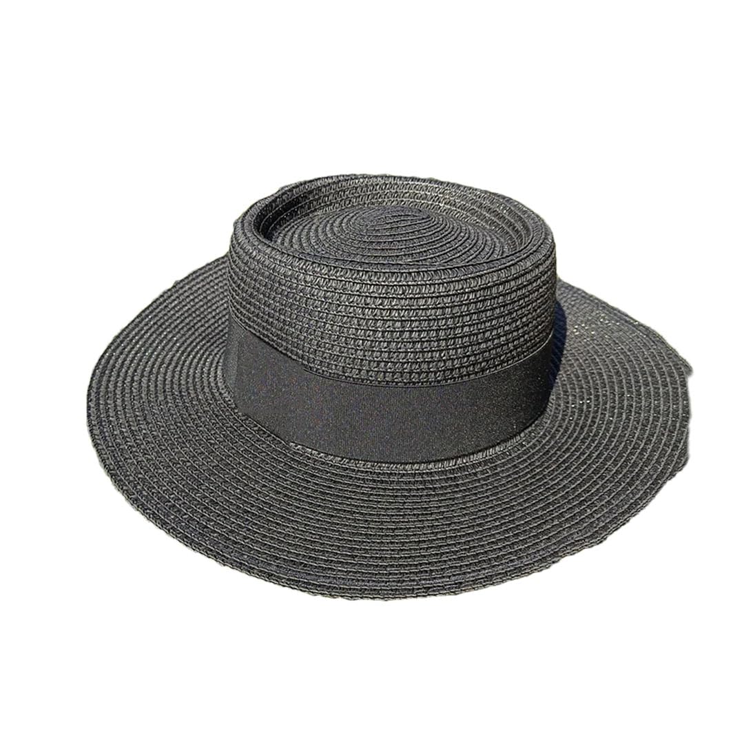 EYRMQWJPC Wide Brim Sun Hat, Women's Paper Straw Sun Hat Multicolor 55-58cm(13)