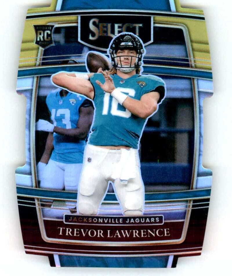 NFL EXQUISITE 21 ルーキーカード SP149 トレバーローレンス Amazon.com: 2021 Panini Select Black and Gold Prizm Die-Cut #43