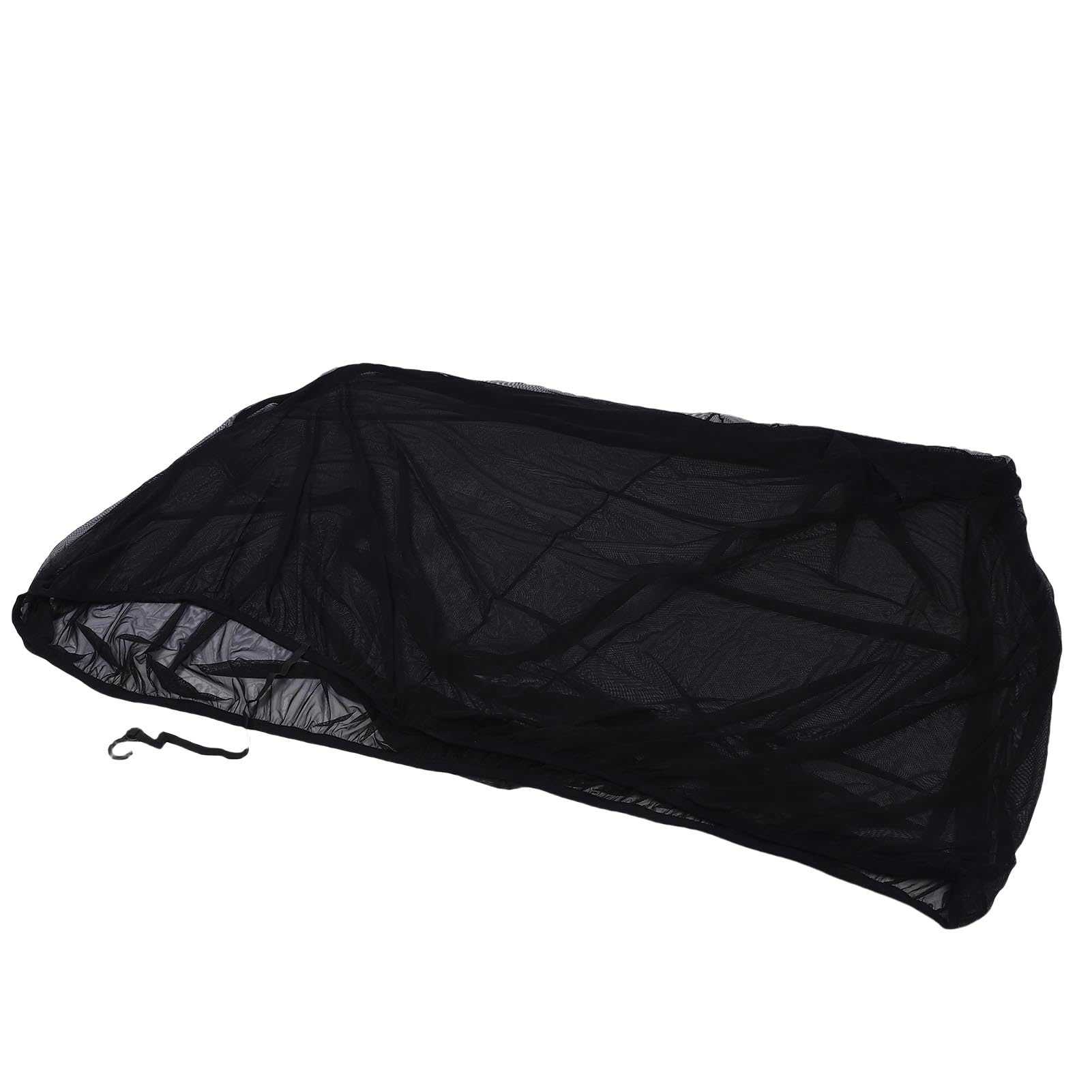 Jeffergarden Filet de de Hayon de Voiture en Fibre de Polyester, écran de de Coffre de Voiture, Installation Facile, Ventilation Indéchirable, Séparateur de Stockage Portable pour SUV Camion Camping