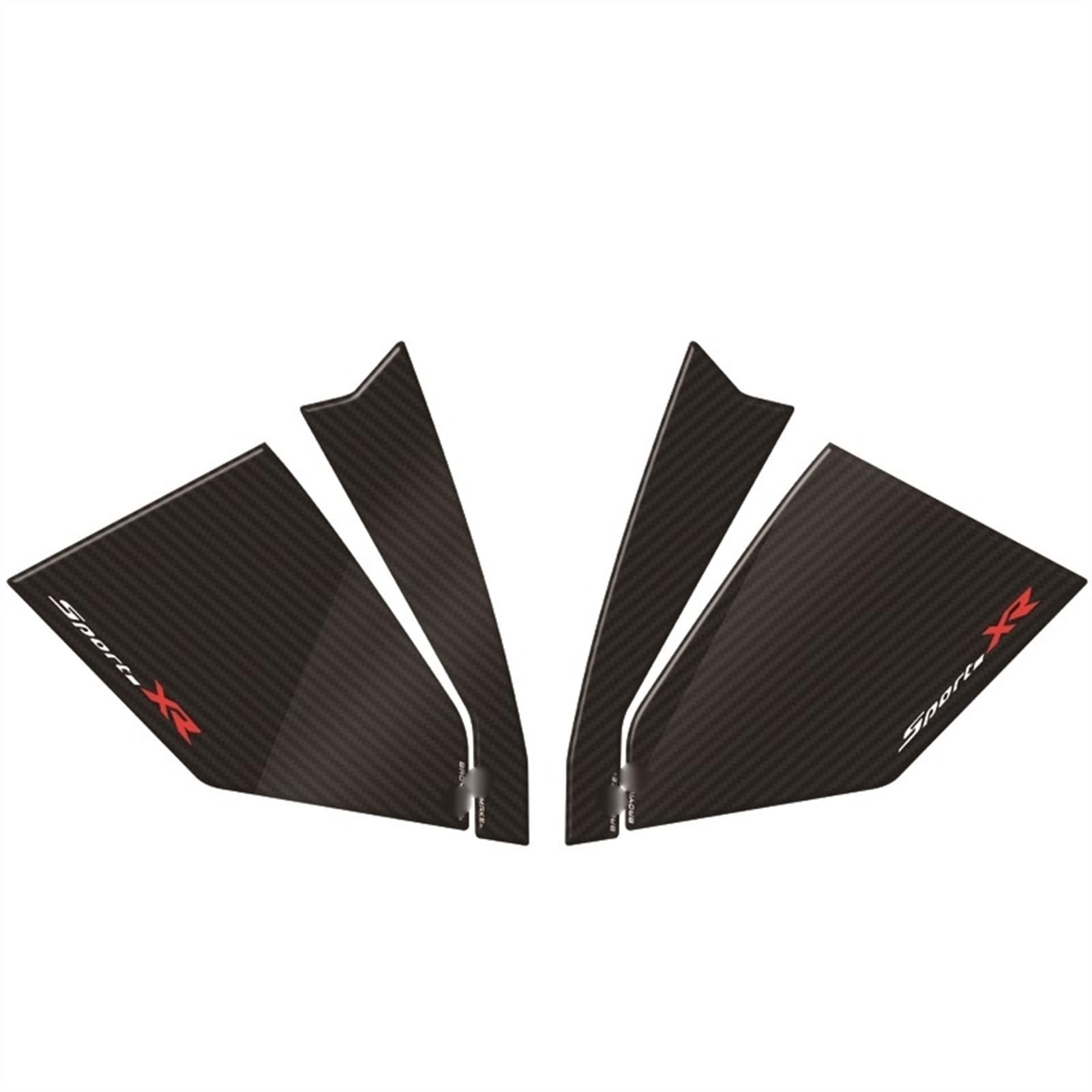 Motorcycle Tank Pad Stickers Decals Gas Fuel Knee Grip Traction Side for BMW F900XR 2020 F900 Xr Streetfighter(Color4)
