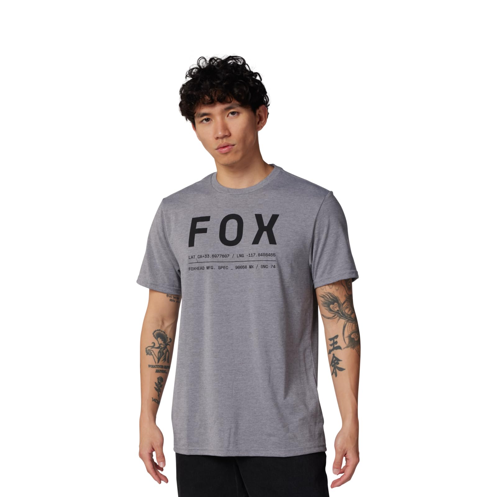 Fox Racing - Non Stop SS TECH TEE, Tees, Heather Graphite, M