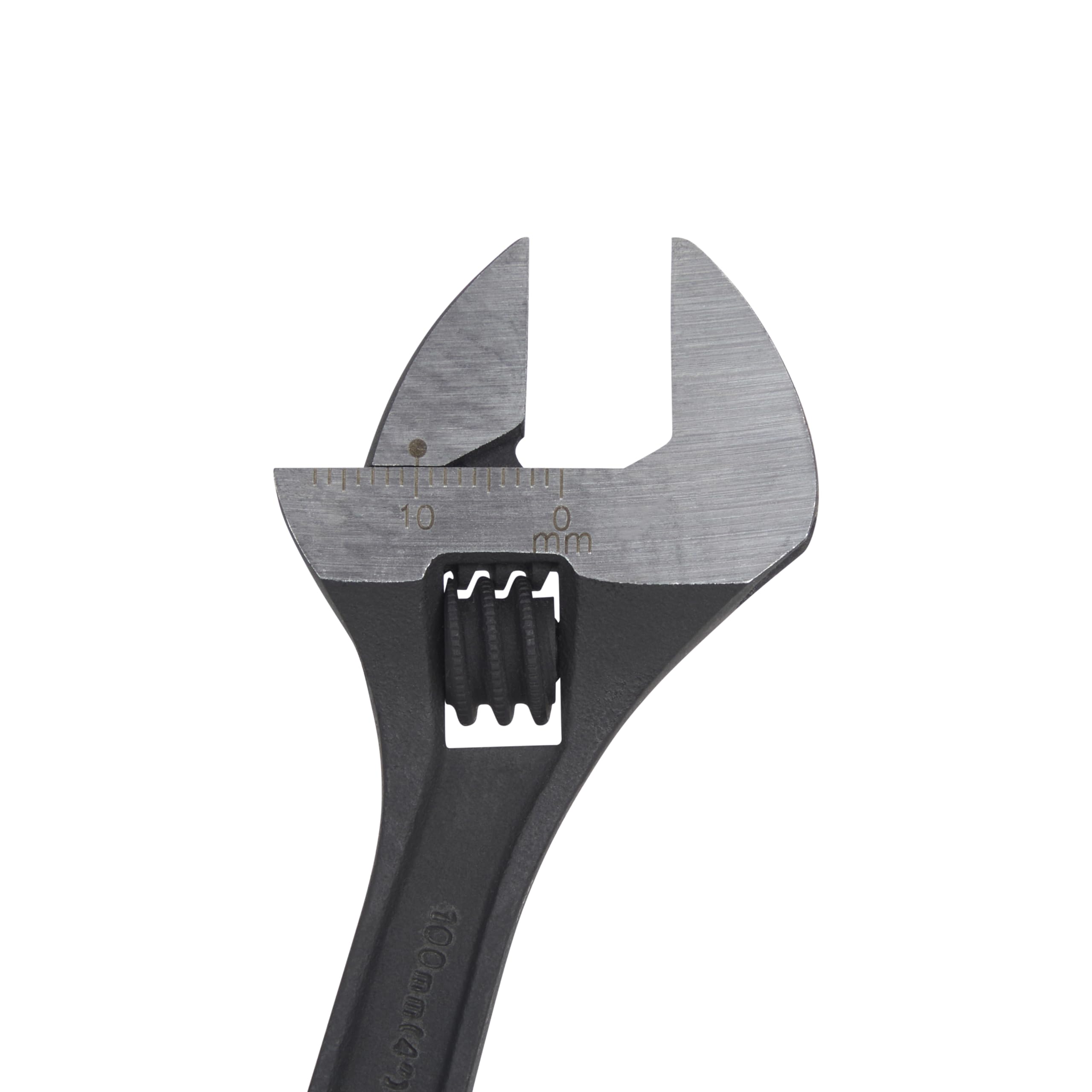 LavaTap 4" Wide-Jaw Adjustable Wrench Plumbers Mini Adjustable Spanner Plumbing Tools, Black, 0-17mm - Image 3