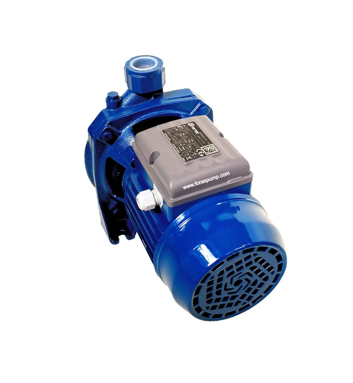FORAS KM106/1T pompa wirnikowa 400 V – silnik IE3 1,2 kW – 90 l/min, wysokość tłoczenia 33 m – wysoka temperatura 0–90°C – praca ciągła – bardzo cicha – wyprodukowano we Włoszech – jakość przemysłowa