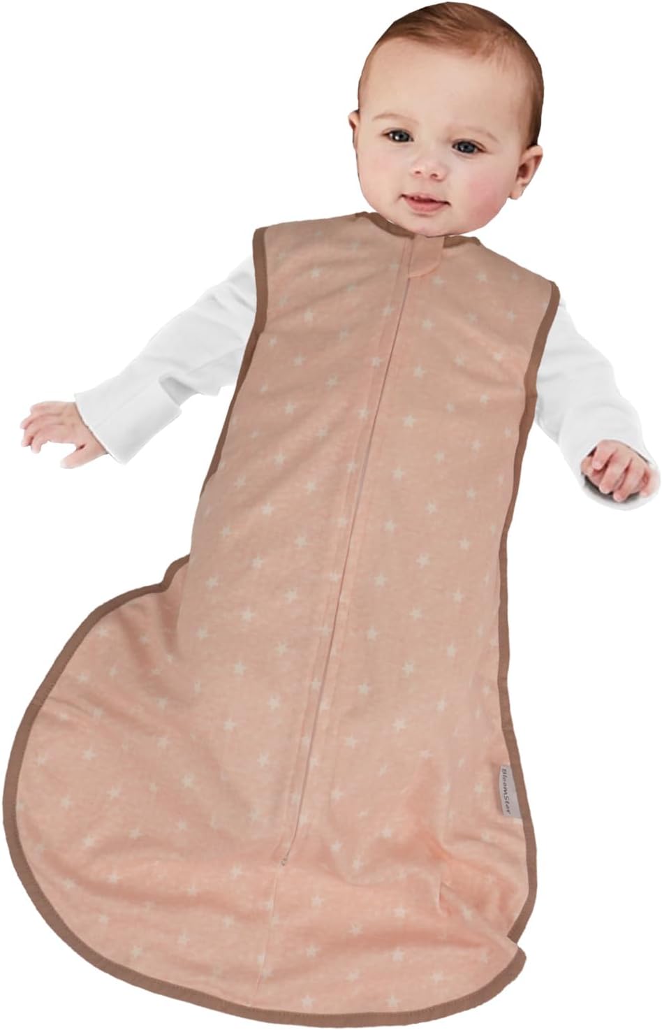BLOOMSTARBaby Sleep Sack Cotton,Wearable Blanket Toddlers Tog 1.0 Infant Sleeping Bag Sleeveless Sleep Sacks