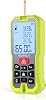 Medidor Láser, Medidor de Distancia Láser Digital 165ft con 2 Niveles de Burbuja, LCD Retroiluminado de 2", Herramienta de Medición Láser de Alta Precisión, Medición de Área, Volumen y Pitágoras, Silencioso, Batería Incluida 1