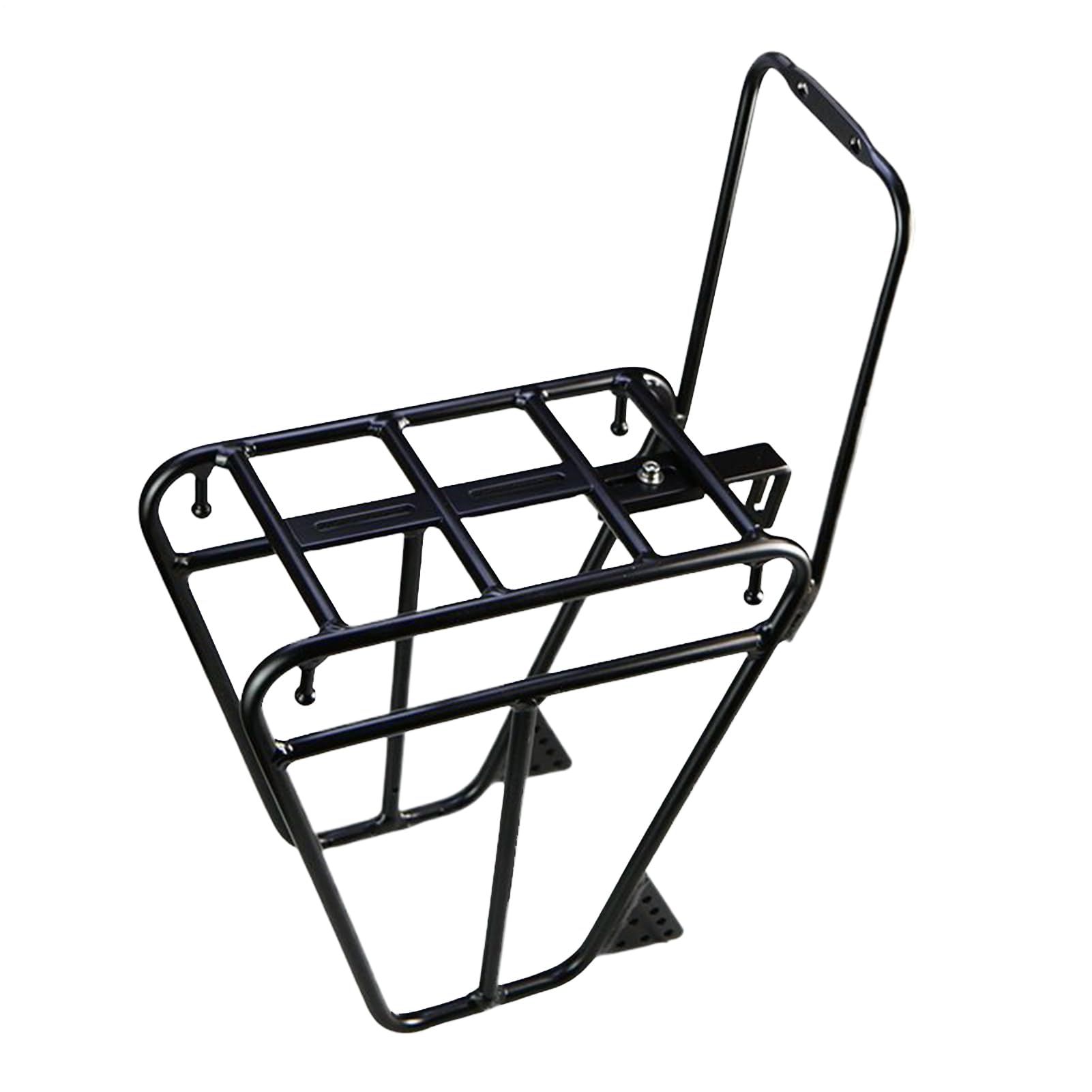Portapacchi Anteriore per Mountain Bike Ciclismo Forniture Attrezzatura | Portapacchi In Lega Di Alluminio Per Bici per Campeggio Pesca Sport Fitness Bagagli Famiglia Ciclismo Outdoor