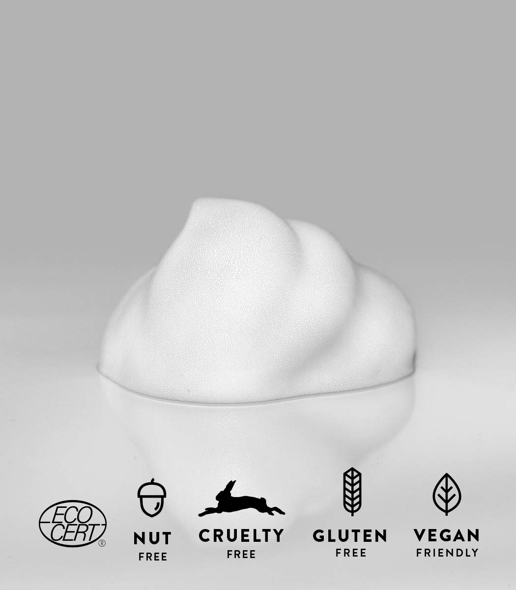 MÁDARA Organic Skincare | Mousse Nettoyante Visage - 150 ml, à l'extrait d'Achillée millefeuille Vegan, Mousse nettoyante douce, Vegan, Certifié Ecocert, Emballage recyclable