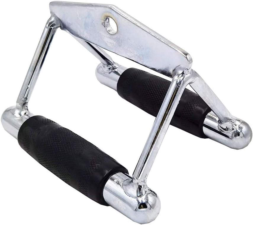 Deluxe LAT Pull Down Bar, Strength Training Deluxe Single Double D Handle Tricep Rope - Image 5
