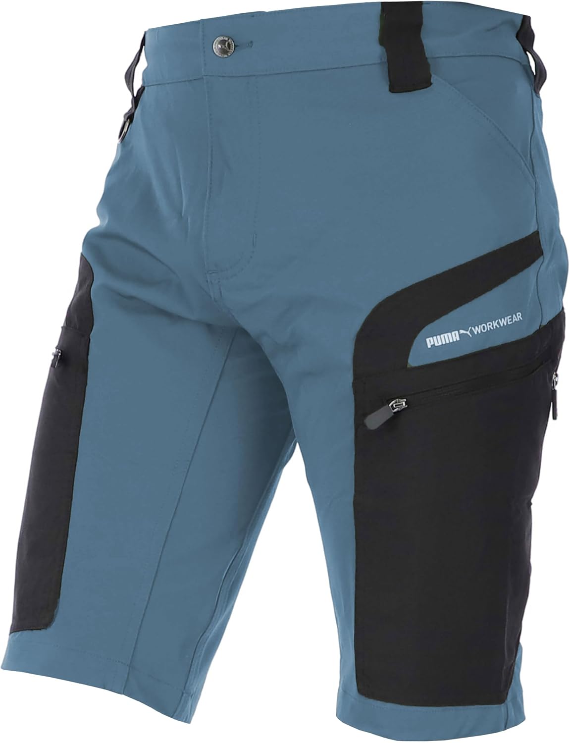 PUMA Workwear Pro One Men’s Tactical Cargo Shorts, Durable 4-Way Stretch Utility wear for Men, Work Gear for Construction