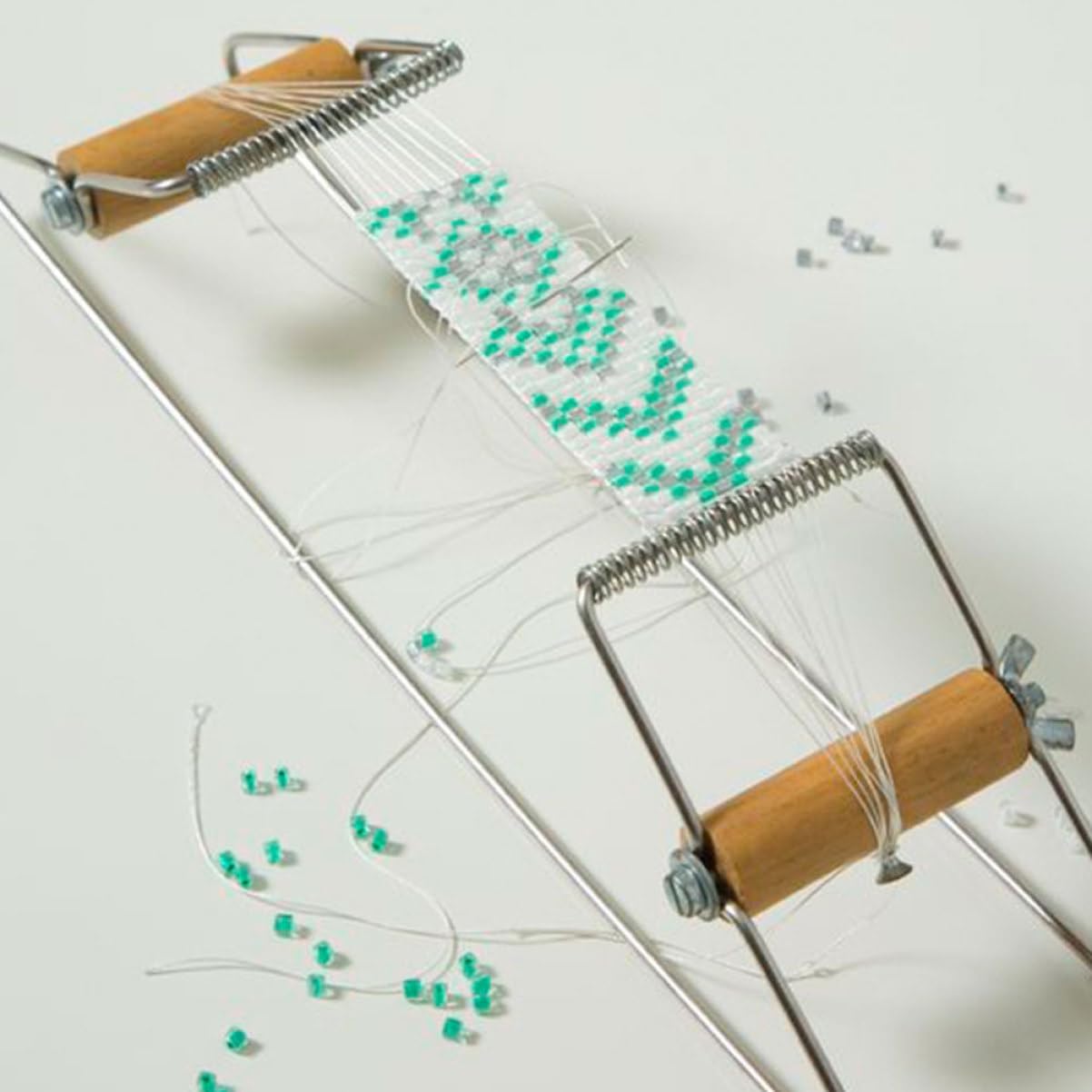 CORHAD Metal Frame Bead Loom Set Knitting Machine for Friendship Bracelet Kit Jewelry Making