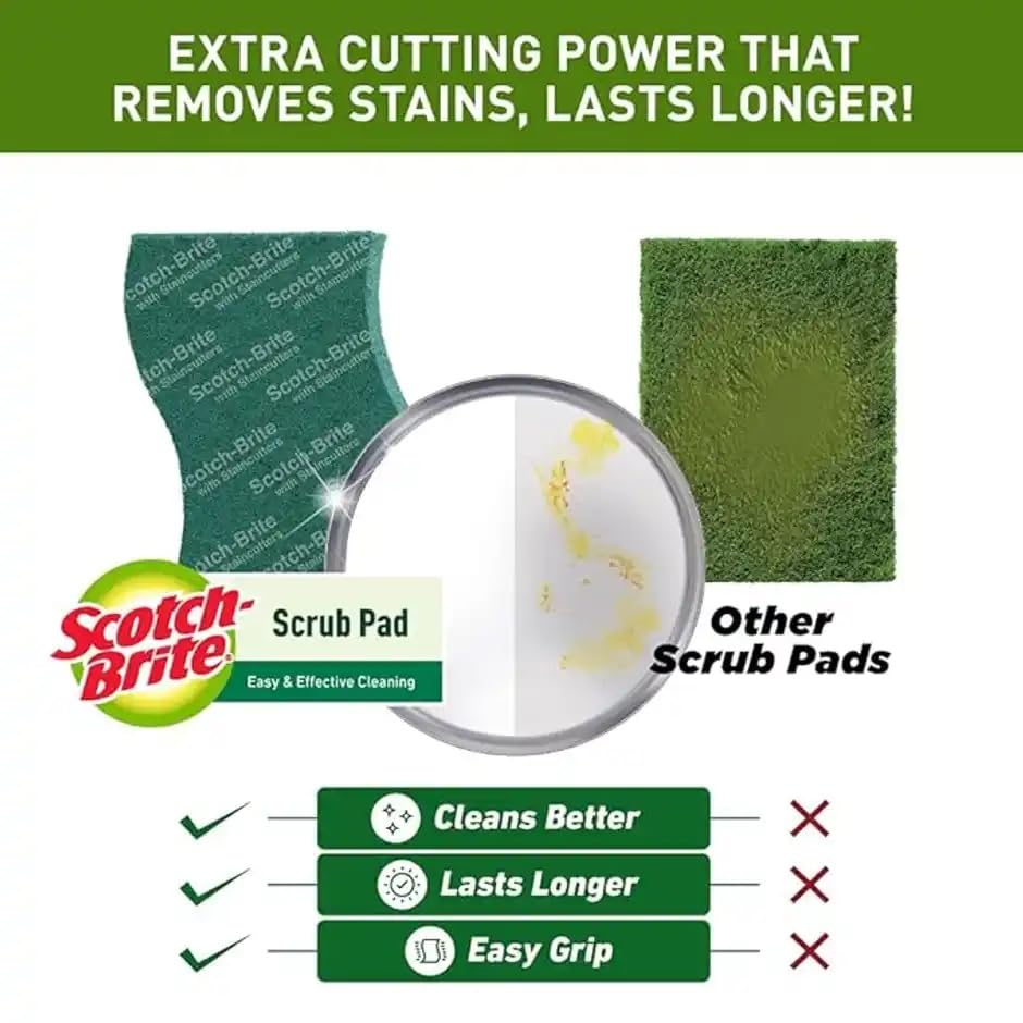 Image of Scotch-Brite Stainless Steel Scrub - Pack of 1