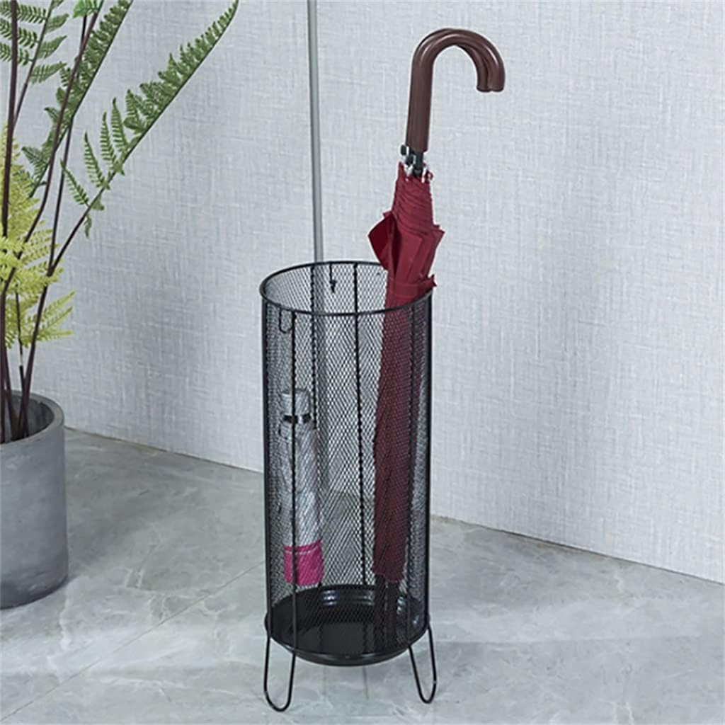 Umbrella Storage Rack Wrought Iron Hotel Villa Storage Bucket Commercial Umbrella Storage Rack Door Bucket