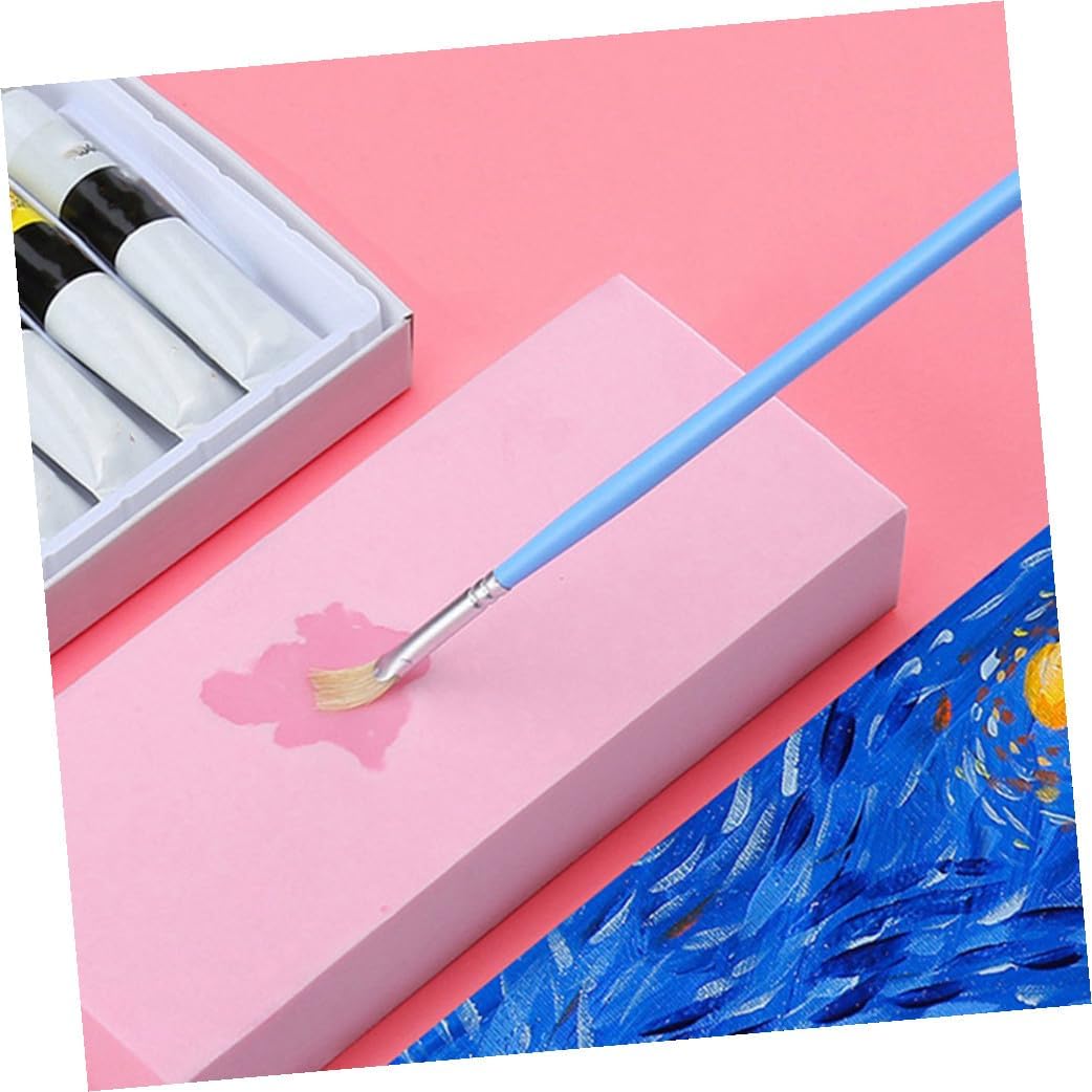 3pcs Water-Absorbent Artist Sponges for Watercolor Painting Moisturizing Art Sponges with Firm Texture for Graffiti and Face Painting Random Colors