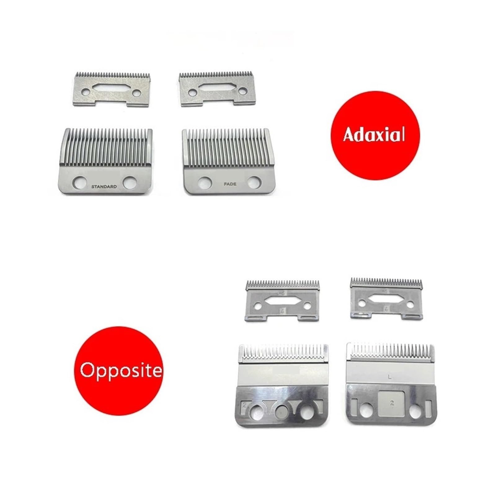 Cabezal De Corte Y Base Compatibles con Cortadora De Cabello JRL 2020C Y 2020T, Repuesto De Grabado.(20C Standard Gold)