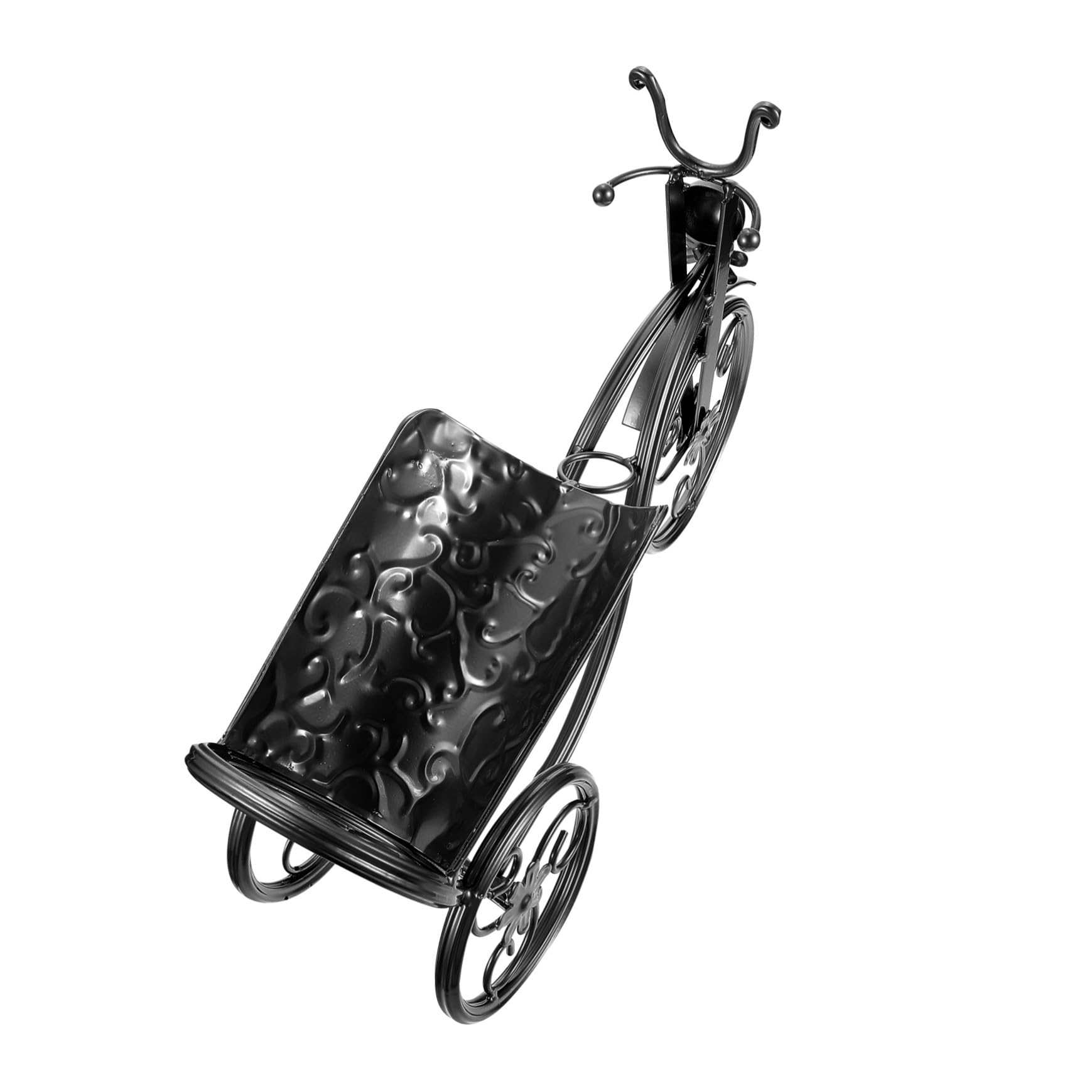 Porte-bouteille de vin forme vélo idéal pour la décoration de bars et tables de restaurant