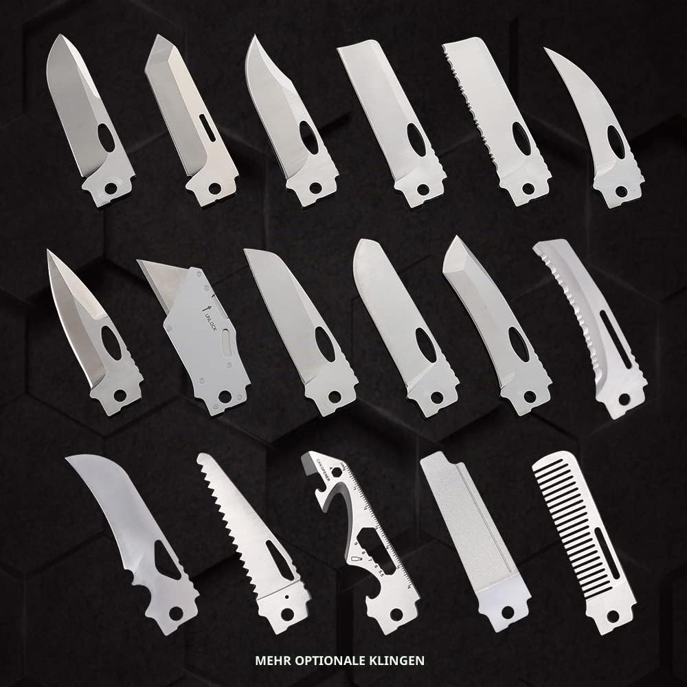 Roxon Austauschbare Messerklingen BA141517-Säge & Schlüsselwerkzeug & Kamm | für S505G, S802 Phantom, S501U, S502 und S502U Phantasy
