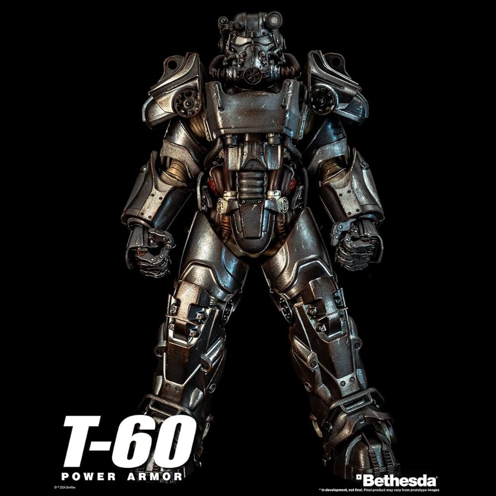 【新品】Threezero Fallout T-60 POWER ARMOR Fallout T-60 Power Armor figurka w skali 1:6 : Amazon.pl