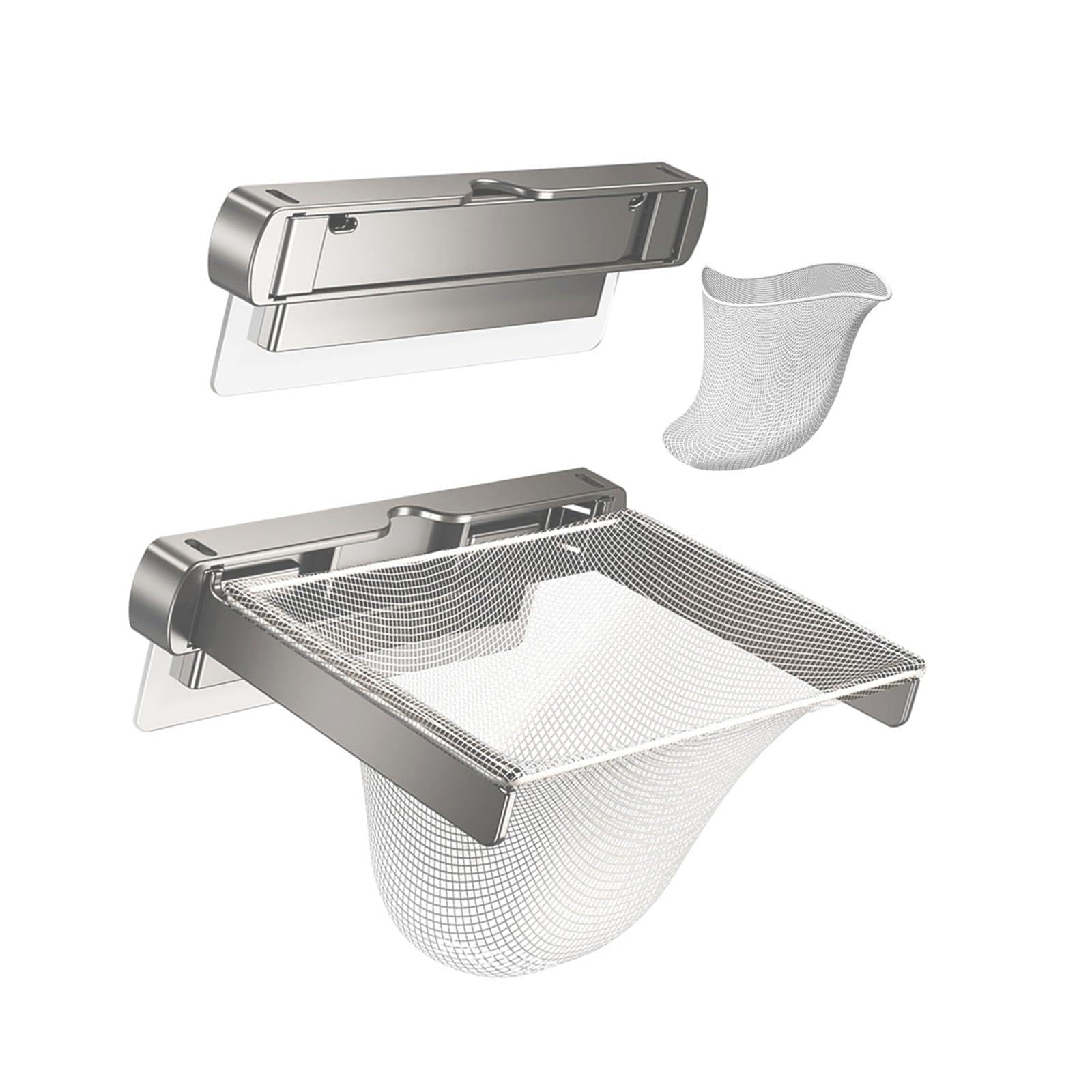yanzunlrn Strong Iron Sink Drain Filter Basket with Folding Design to Stop Clogging and Save Room Space Saving Kitchen Planner
