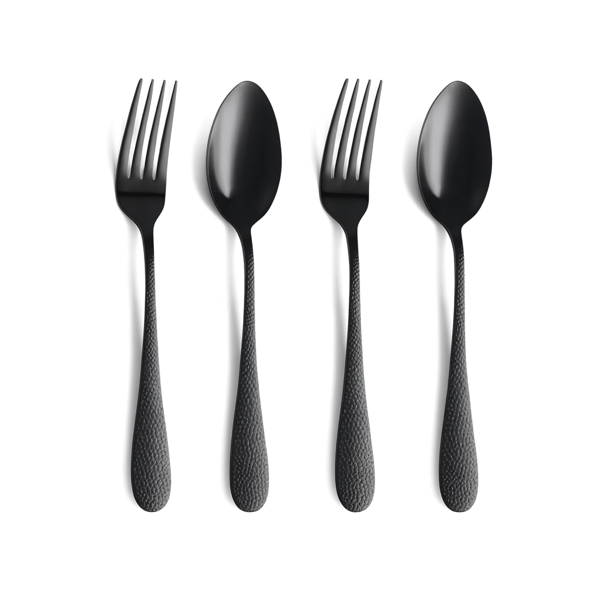 Korean Flatware Set - 4 Piece Stainless Steel -24