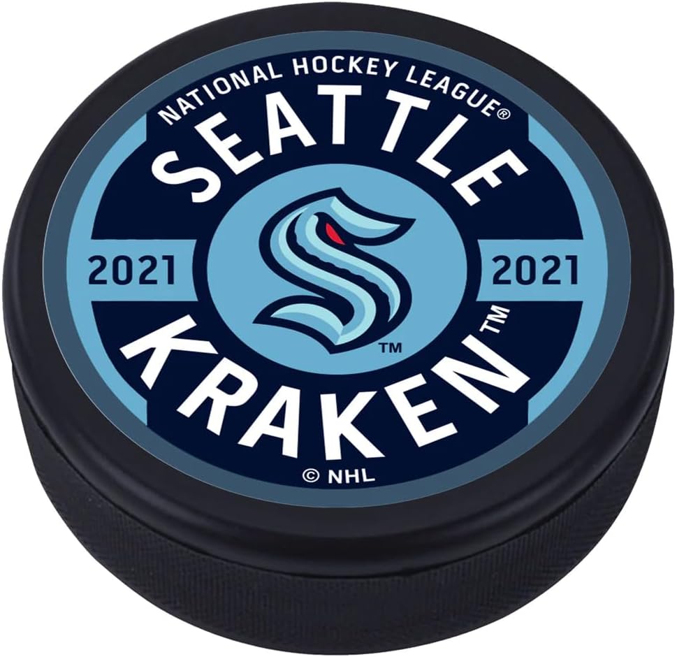 Sports Decor Seattle Kraken Gear Puck
